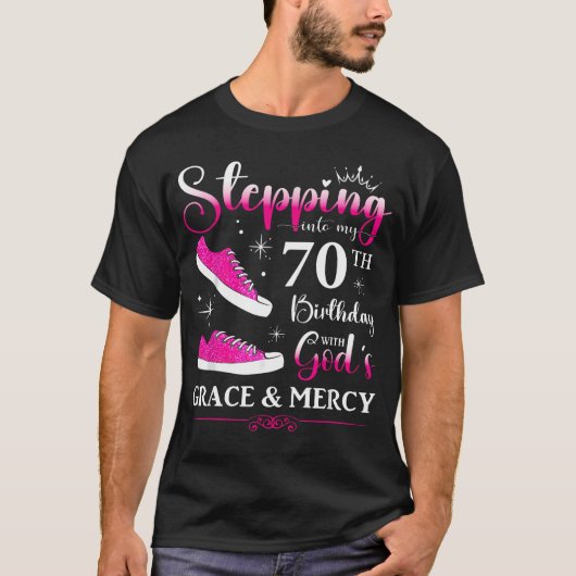 70歳の誕生日 七十 70歳の誕生日パーティー Tシャツ (正面)