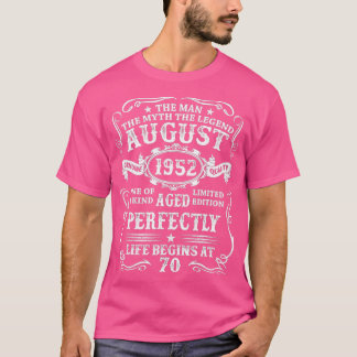 70歳の贈り物1952年9月男の神話の伝説7 Tシャツ