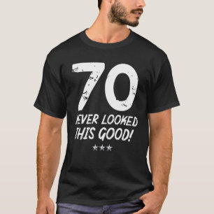 70歳ほど良い誕生日70Bir Tシャツ