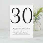 70歳エレガントの誕生日のシンプルパーティー 招待状 (スタンド正面)