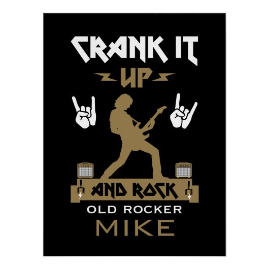 70歳ロッカーズ誕生日 ポスター (正面)