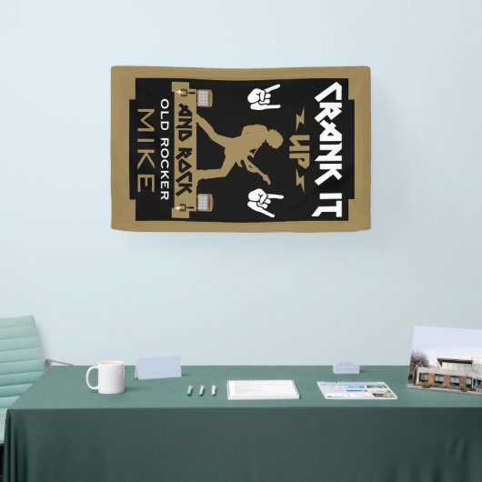 70歳ロッカーズ誕生日 横断幕 (トレードショー)