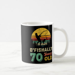 70歳70おじいちゃん魚70誕生日Fi コーヒーマグカップ