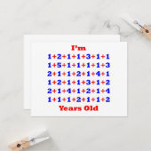 70歳! カード (正面/裏面インサイチュ)