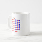 70歳! コーヒーマグカップ (正面左)
