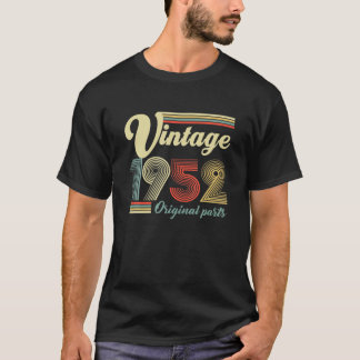 70歳 – レトロヴィンテージ1952年 – 70誕生日 Tシャツ