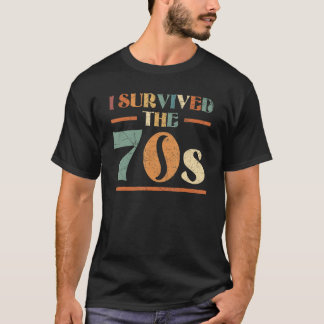 70生き延び年の1970ヴィンテージ70年代パーティー1 Tシャツ