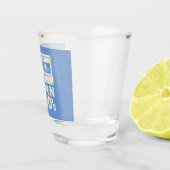 70生まれ年代の誕生日ギフトで男性の女性Bday Gift ショットグラス (右)