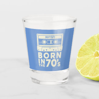 70生まれ年代の誕生日ギフトで男性の女性Bday Gift ショットグラス