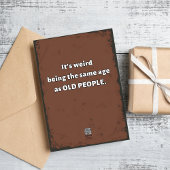 70生まれsヴィンテージ10年誕生日カード カード