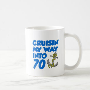 70番マグに入るクルーシン コーヒーマグカップ