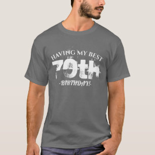 70番目の誕生日シャツをカスタマイズ可能 Tシャツ