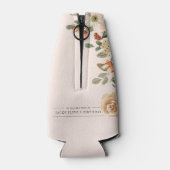 70番目の誕生日ヴィンテージフローラ ボトルクーラー (裏面)