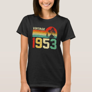 70番目の誕生日ヴィンテージ1953レトロ男性70年 Tシャツ