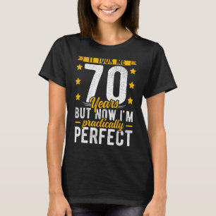 70番目の誕生日彼女のために、それは私70年、Pe取った Tシャツ