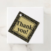 70番目の誕生日番号パターン70金ゴールドと黒 フェイバータグ (インサイチュ)