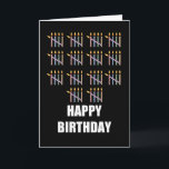 70番目の誕生日（ろうそくあり） カード<br><div class="desc">70スタイリッシュ歳モダンの誕生日カード。ロウソクは、受け取った人の年齢までの年数を数えます。ハッピーバースデー与えとスマイルを同時に望む。</div>