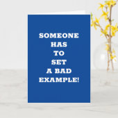 **70番目の誕生日**悪い例を挙げなければならない人 カード (黄色い花)