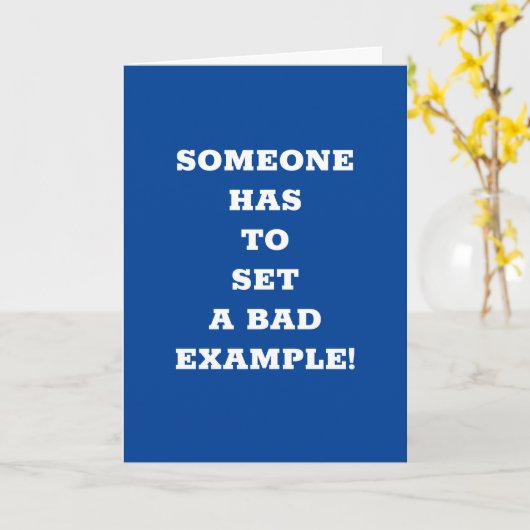 **70番目の誕生日**悪い例を挙げなければならない人 カード (黄色い花)