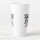 70祝歳の誕生日 カフェラテマグ (正面)