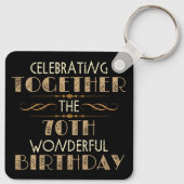70祝歳の誕生日 キーホルダー (裏面)