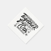 70祝歳の誕生日 スタンダードカクテルナプキン (角)