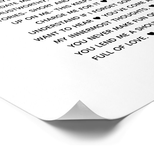 70私たちが彼のためにあなたの誕生日の贈り物を愛する理由 ポスター (角)