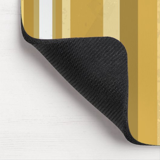 70秒ストライプ黄 マウスパッド (コーナー)