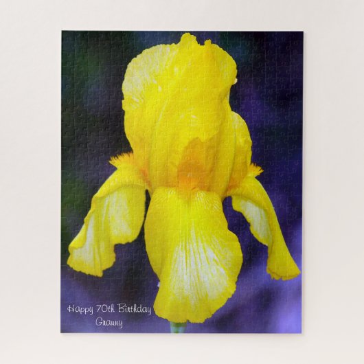 70誕生日おばあちゃん。 ジグソーパズル (縦)