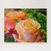 70誕生日おばあちゃん。ジグソーパズル ジグソーパズル (横)