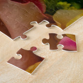 70誕生日おばあちゃん。ジグソーパズル ジグソーパズル (側面)