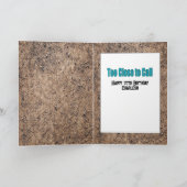 70誕生日おもしろいことわざ民族漫画 カード (内部)