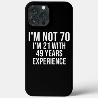 70誕生日おもしろい引用文70th誕生日ことわざ70 iPhone 13 pro maxケース