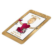 70誕生日おもしろい漫画応援へ70赤ワイン マグネット (左側)