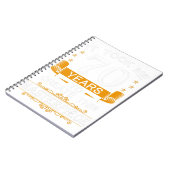 70誕生日このMを作るのに70年かかった ノートブック (左側)