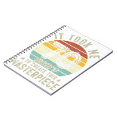 70誕生日このMを作るのに70年かかった ノートブック (左側)