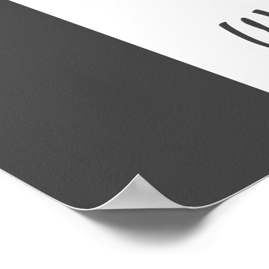 70誕生日の70番目の図形の写真コラージュ ポスター (角)