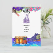 70誕生日は決して良く見えなかった 招待状 (スタンド正面)