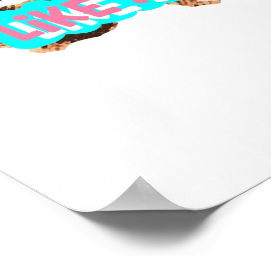 70誕生日へのステップインボス ポスター (角)