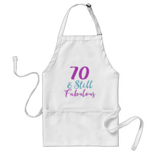 70誕生日まだ素晴らしい スタンダードエプロン