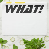 70誕生日やる気を起こさせるおもしろいモダン前向き キッチンタオル (折り畳み)