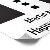 70誕生日🎉エレガント都城 ポスター (角)