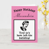 70誕生日オーバーザヒルおもしろい カード (黄色い花)