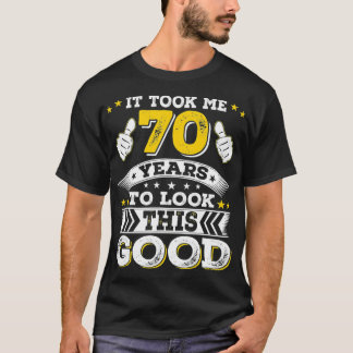70誕生日ギフトで70年70年 Tシャツ