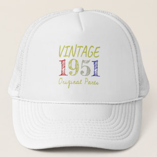 70誕生日ギフトヴィンテージ1951オリジナル部品 キャップ