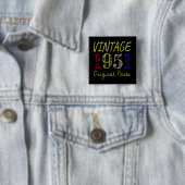 70誕生日ギフトヴィンテージ1951オリジナル部品 缶バッジ (インサイチュ)