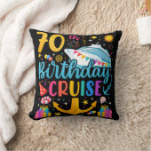 70誕生日クルーズBデイパーティー クッション (ブランケット)