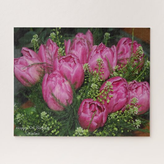 70誕生日グラニージグソーパズル ジグソーパズル (横)