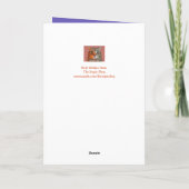 70誕生日コルギ カード (裏面)