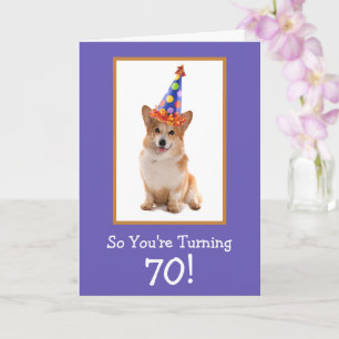70誕生日コルギ カード
